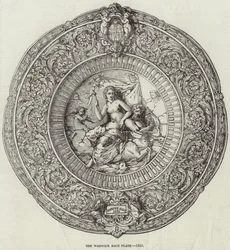 El Plato de la Carrera de Warwick, 1850